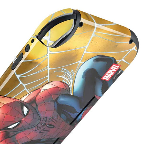Marvel Spiderman Web Shooting Nintendo Switch Lite Skin